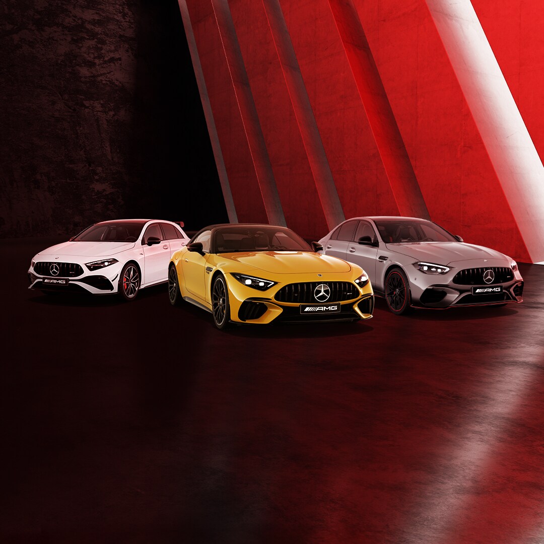 Snel leverbare Mercedes-AMG modellen.