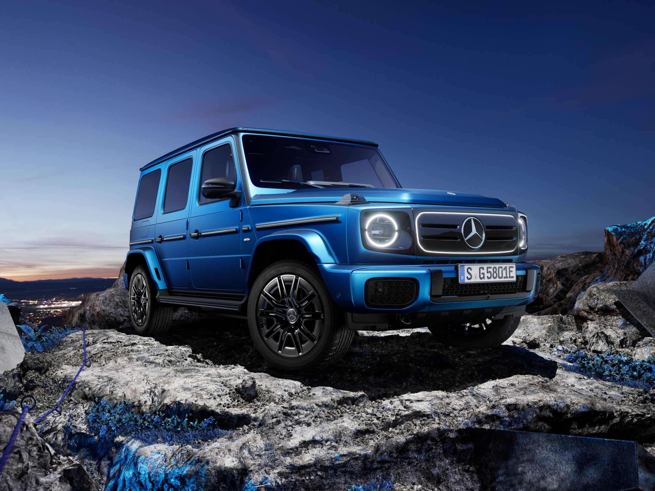 Nouvelle Classe G électrique.