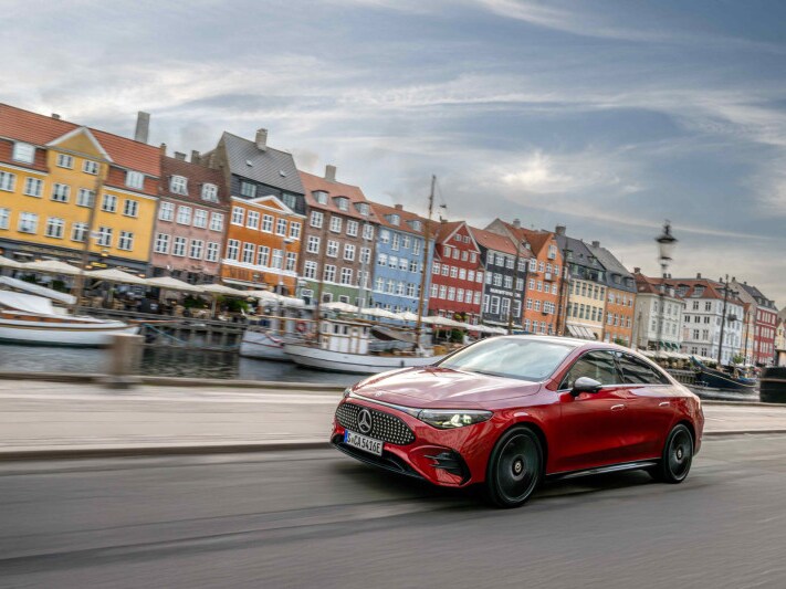Nieuwe elektrische CLA komt als veiligste wagen uit de test
