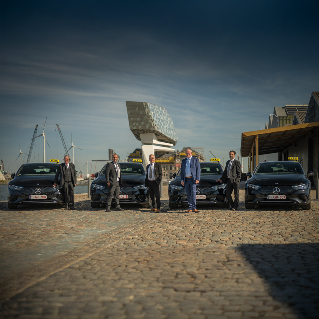 De EQE is de ideale wagen voor texivervoer De EQE is de ideale wagen voor texivervoer