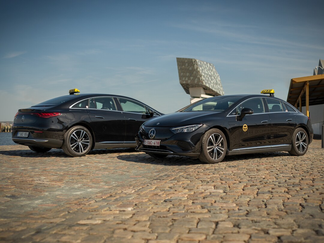 L’EQE, le véhicule idéal pour le transport en taxi