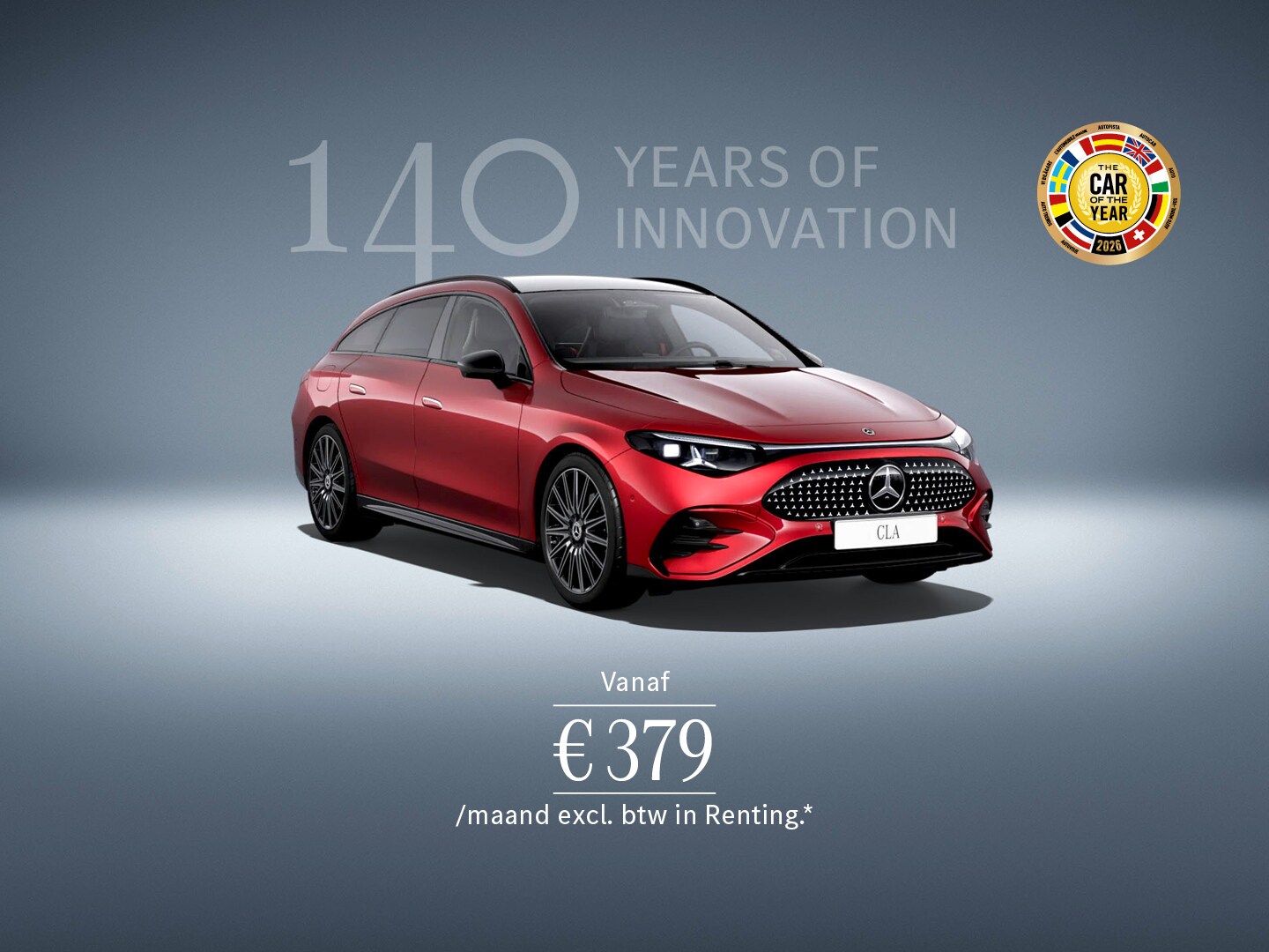 De elektrische CLA Shooting Brake