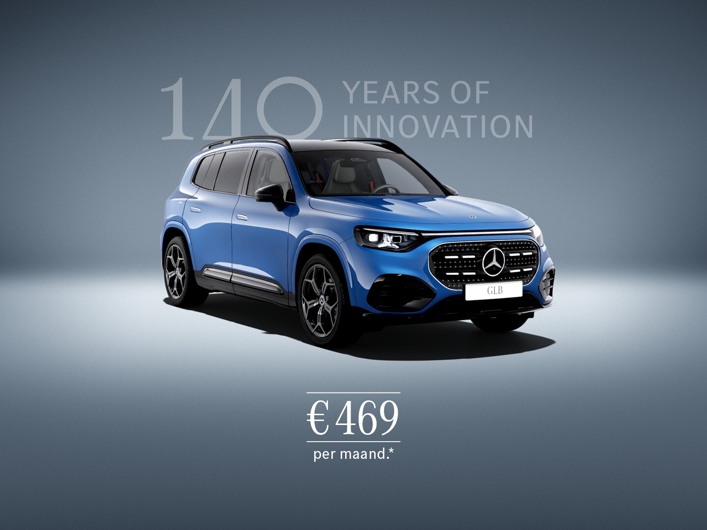 De GLB Hybrid van de buitenkant