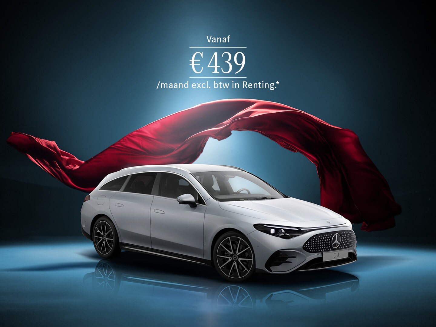 De elektrische CLA Shooting Brake