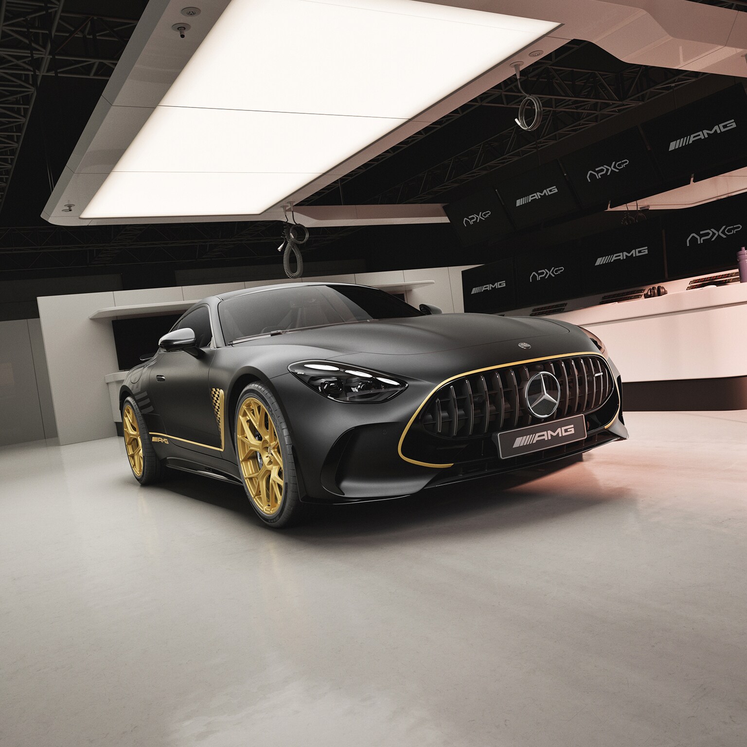 Le GT 63 APXGP EDITION de Mercedes-AMG.