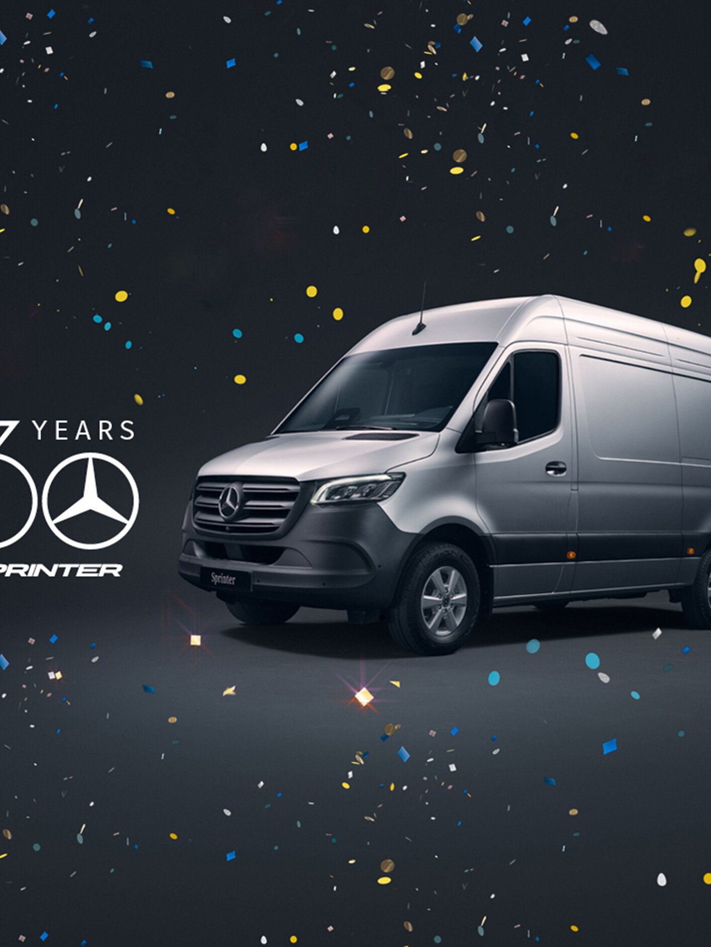 Sprinter en eSprinter Premium Edition 30 years - het speciale model met jubileumaanbieding.