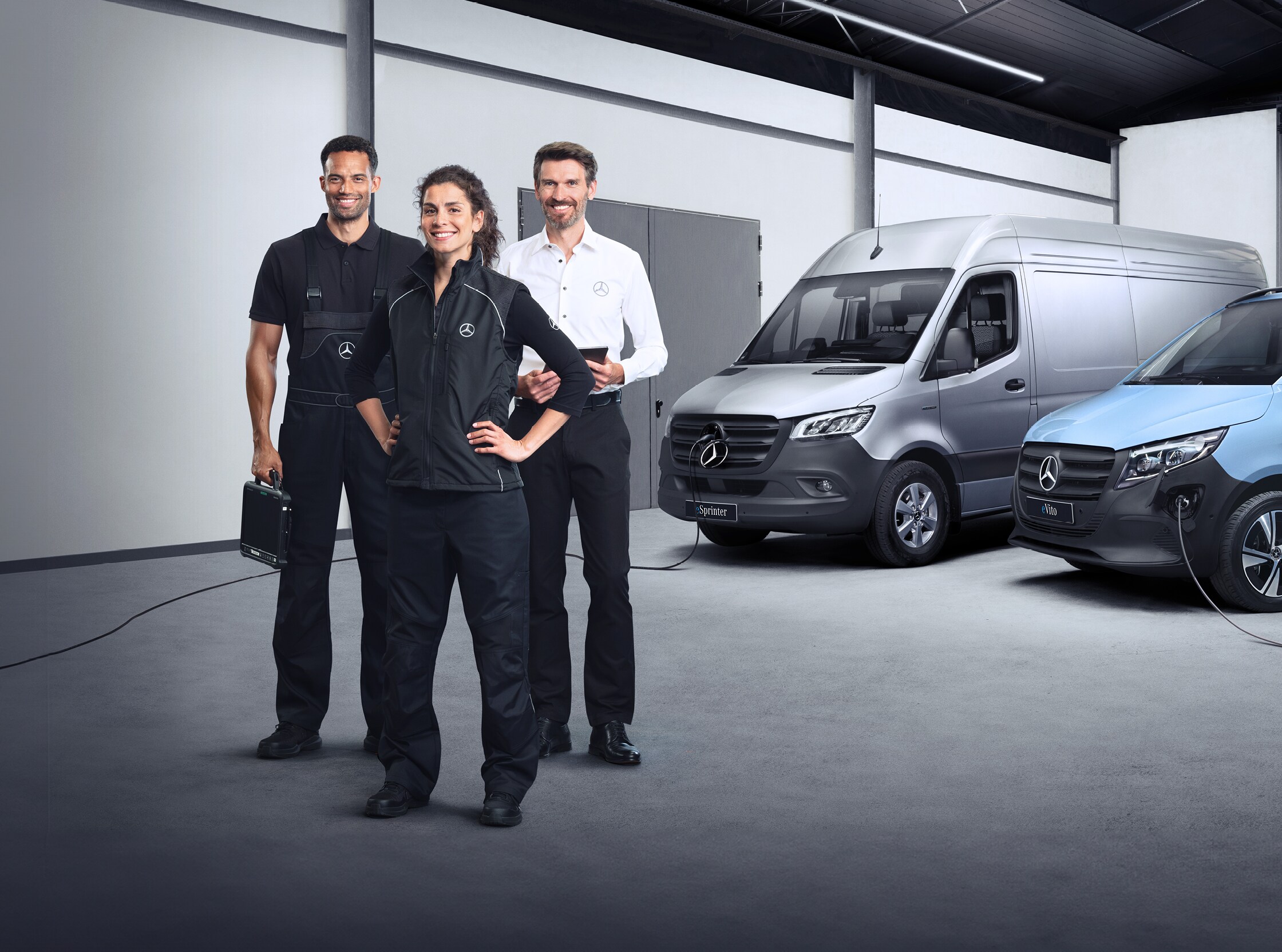 Mercedes-Benz Service est l'interlocuteur qui connaît parfaitement votre utilitaire léger.