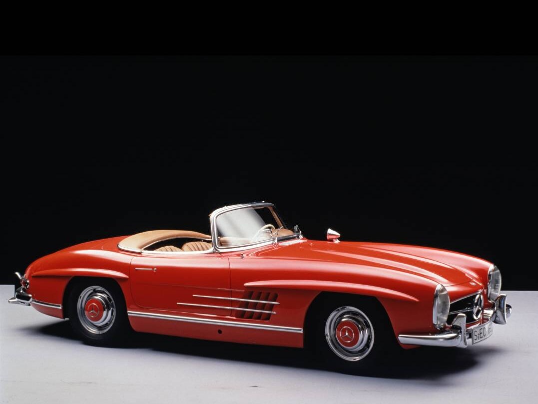 Mercedes-Benz Classic : 300 SL Roadster rouge