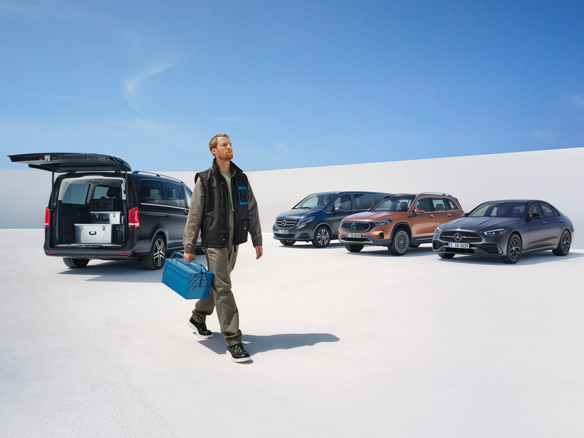 La gestion de la maintenance fait partie de l'équipement de série des services connectés Mercedes-Benz.