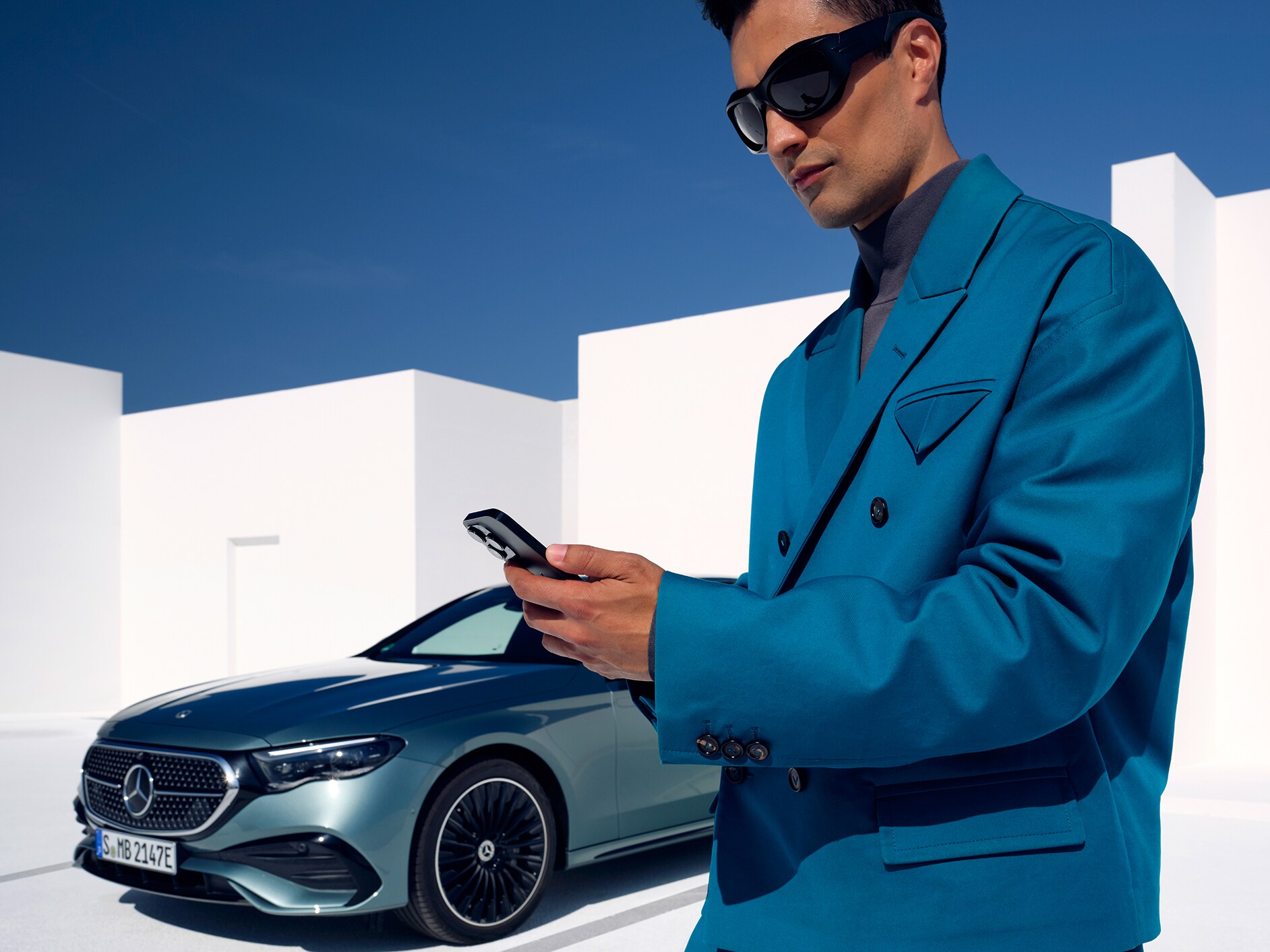 Le télédiagnostic fait partie de l'équipement de série des services connectés Mercedes-Benz.