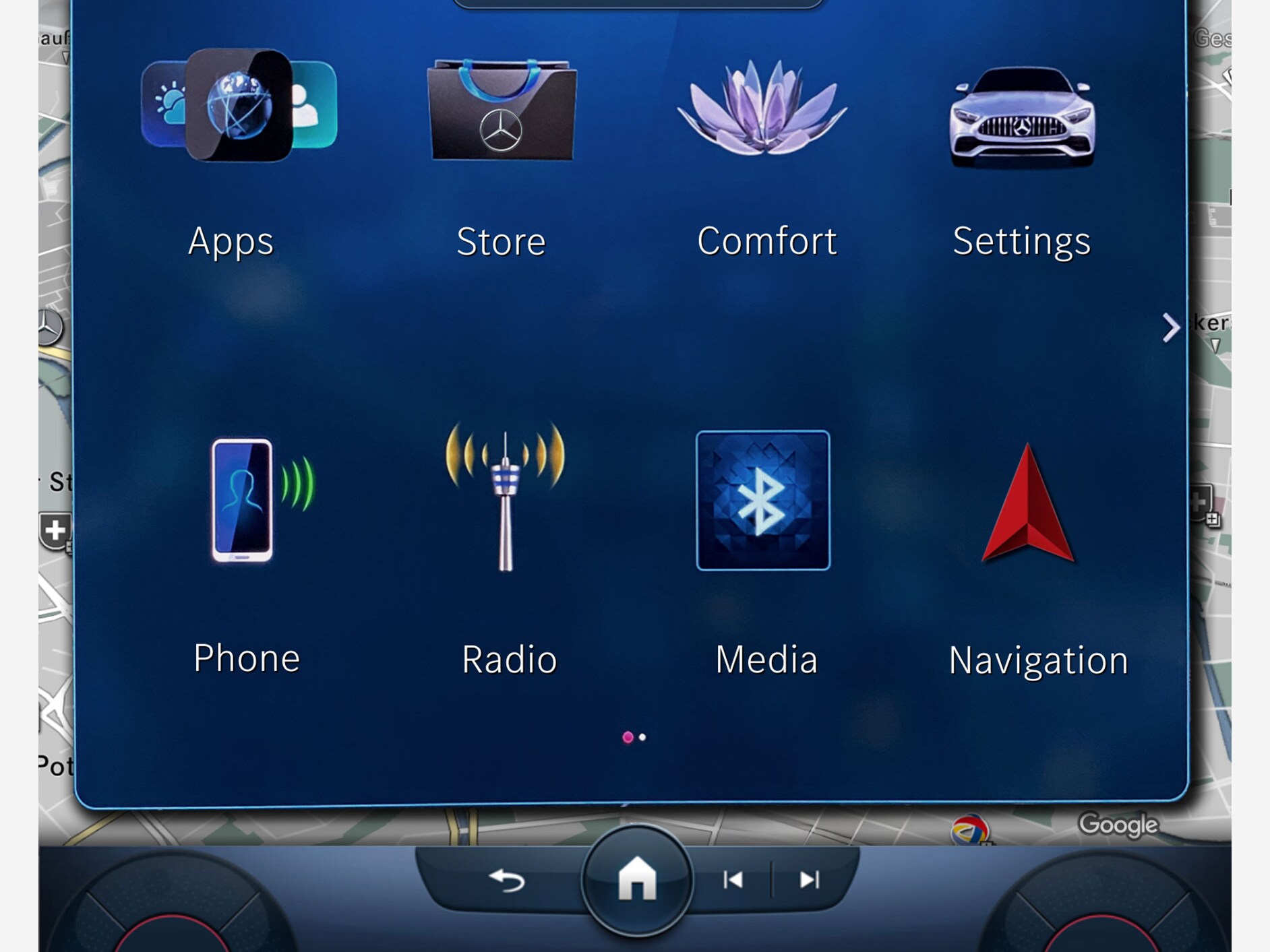 Ajouter votre carte de crédit à votre Mercedes-Benz pour payer via l'empreinte digitale.