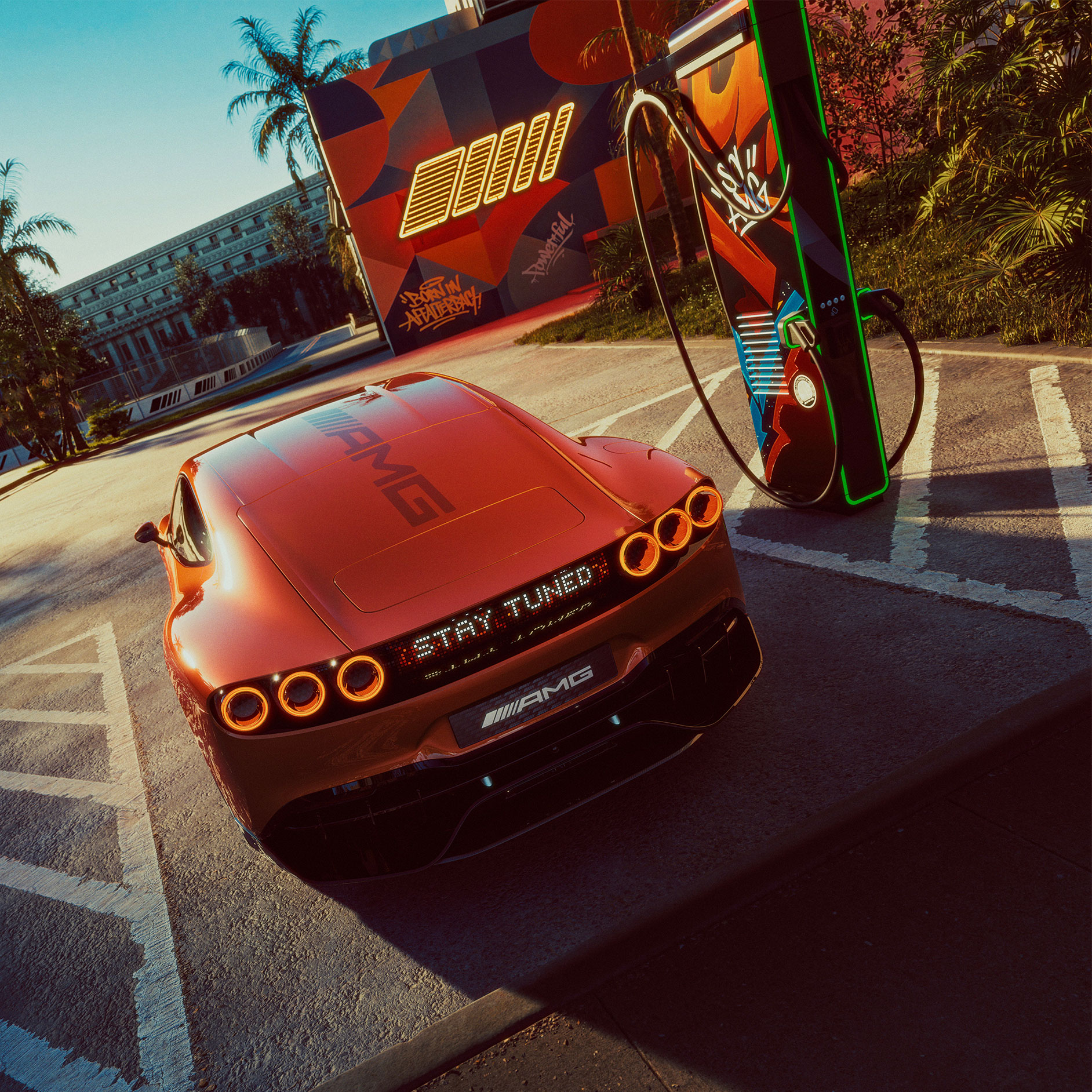 Hyper-snelladen | AMG.EA | Mercedes-AMG Hyper-snelladen van de nieuwe CONCEPT AMG GT XX, gebaseerd op de AMG Electric Architecture (AMG.EA) van Mercedes-AMG.