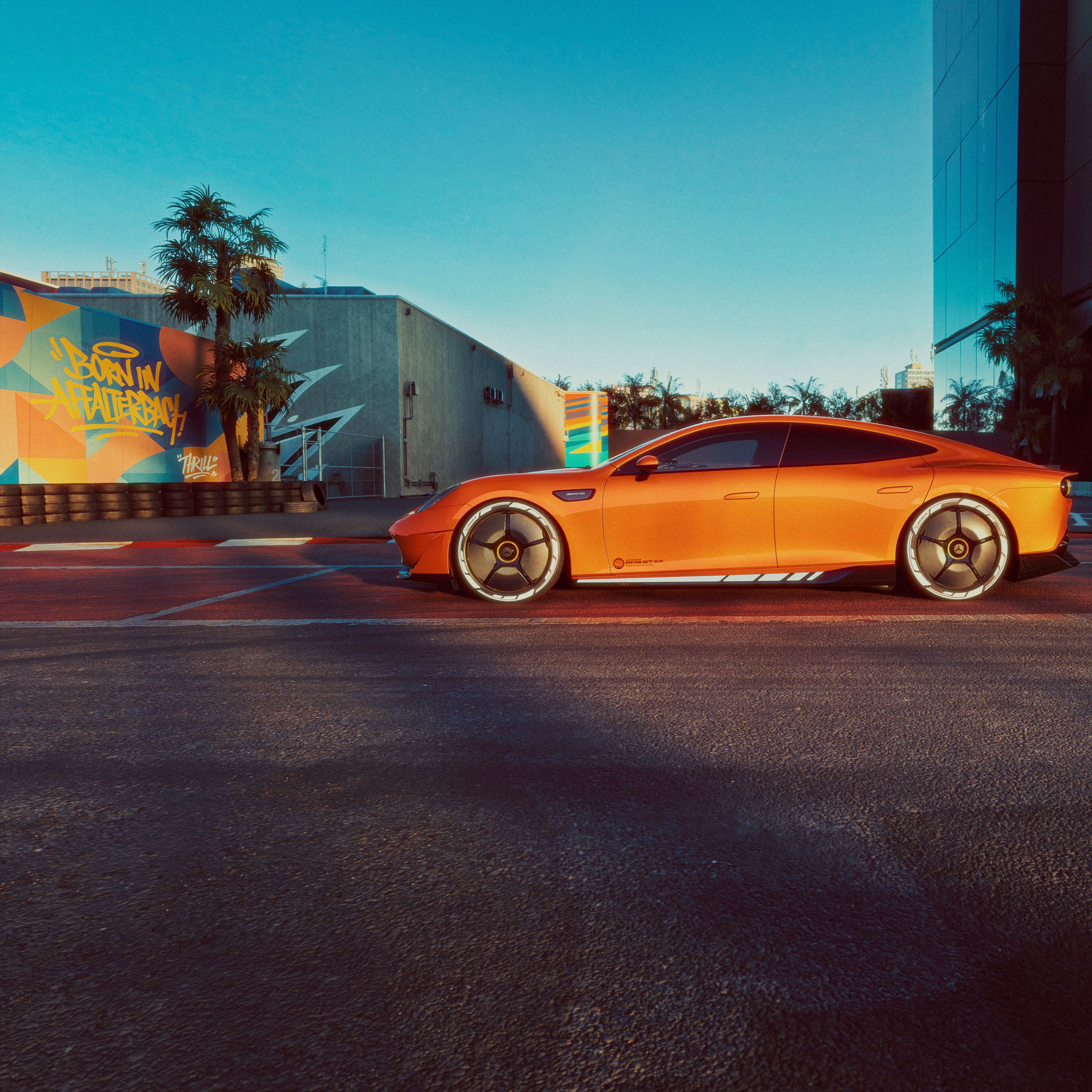 AMG.EA &  CONCEPT AMG GT XX.