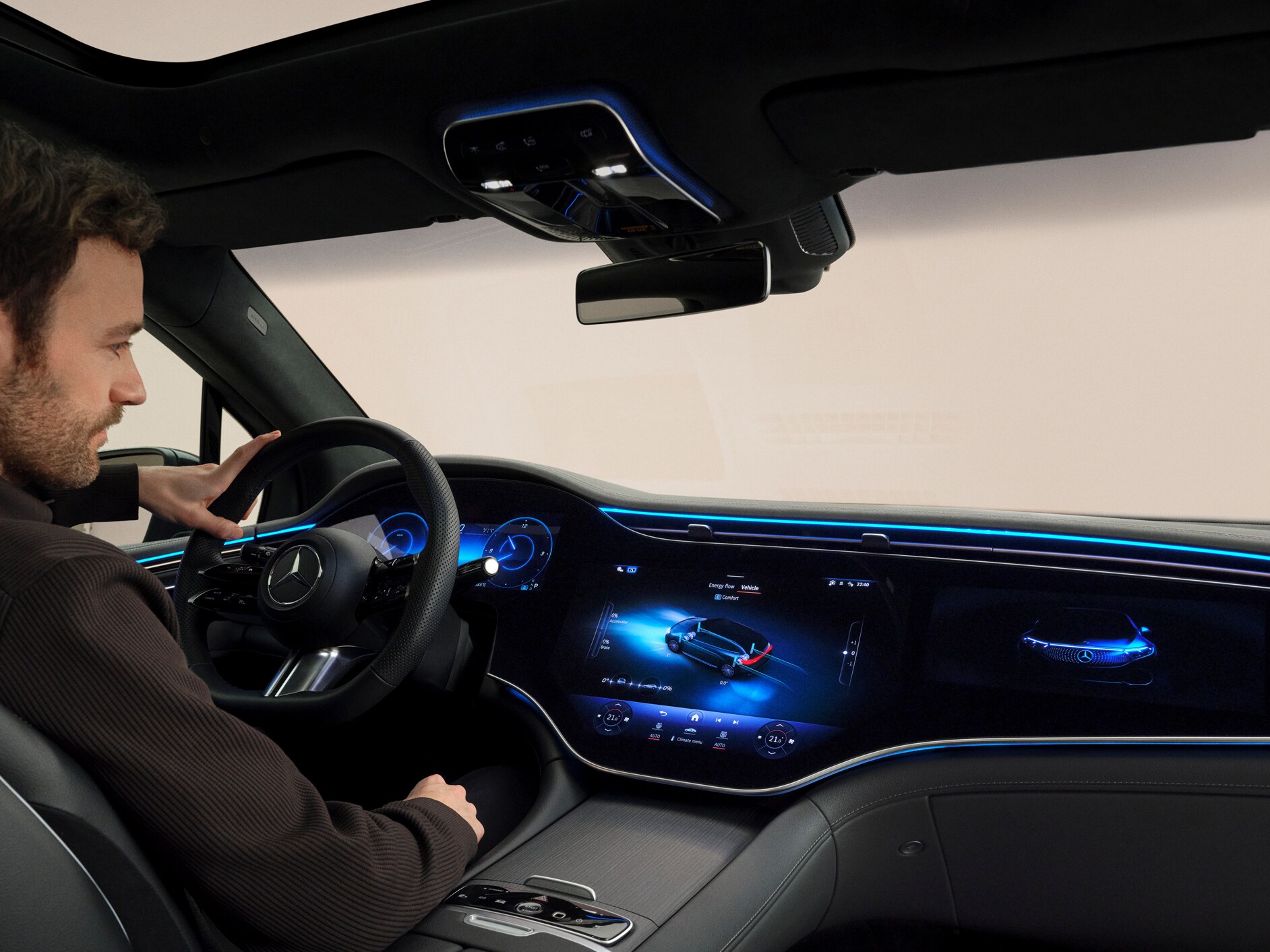 Aanbod elektrische modellen van Mercedes-Benz.