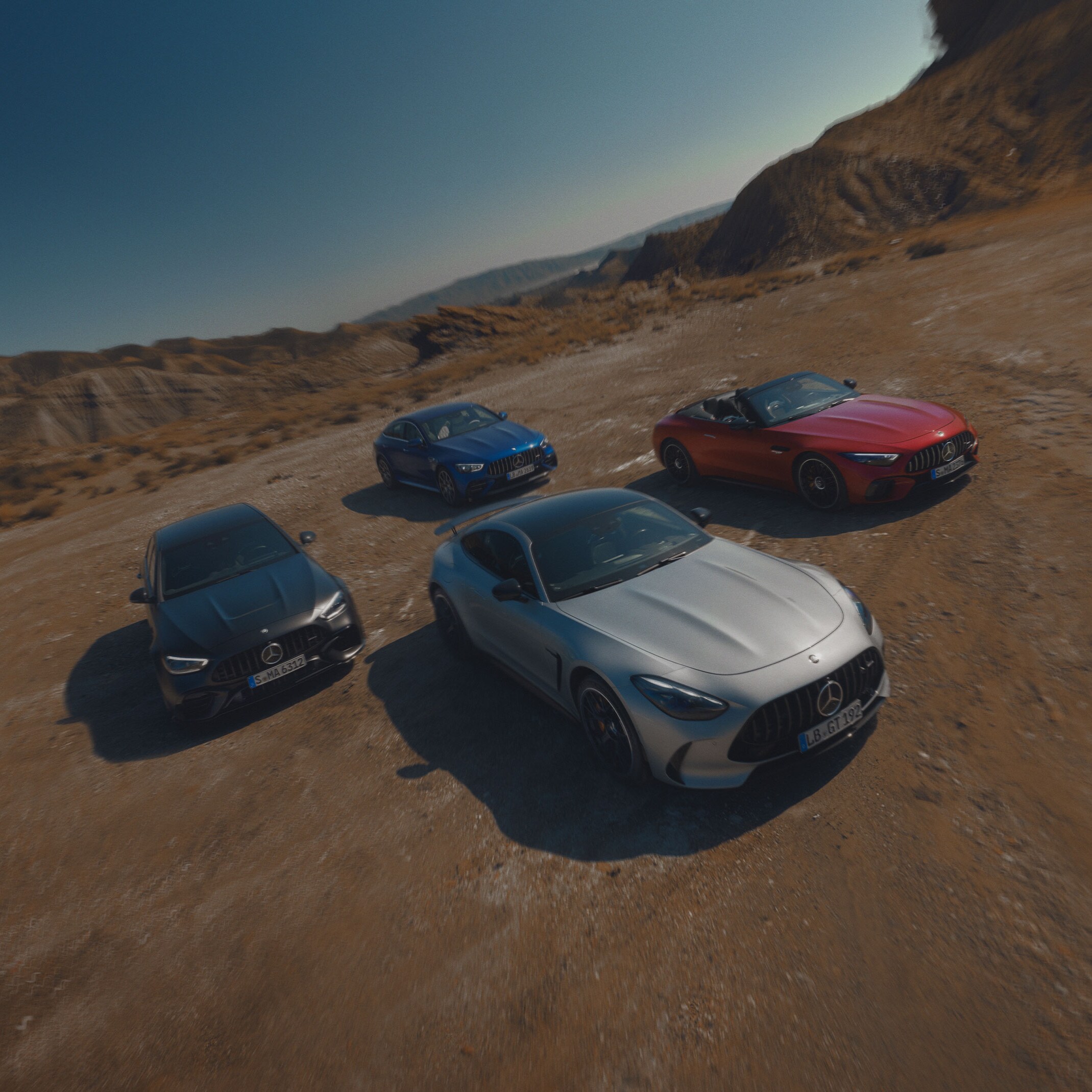 Meerdere Mercedes-AMG modellen.