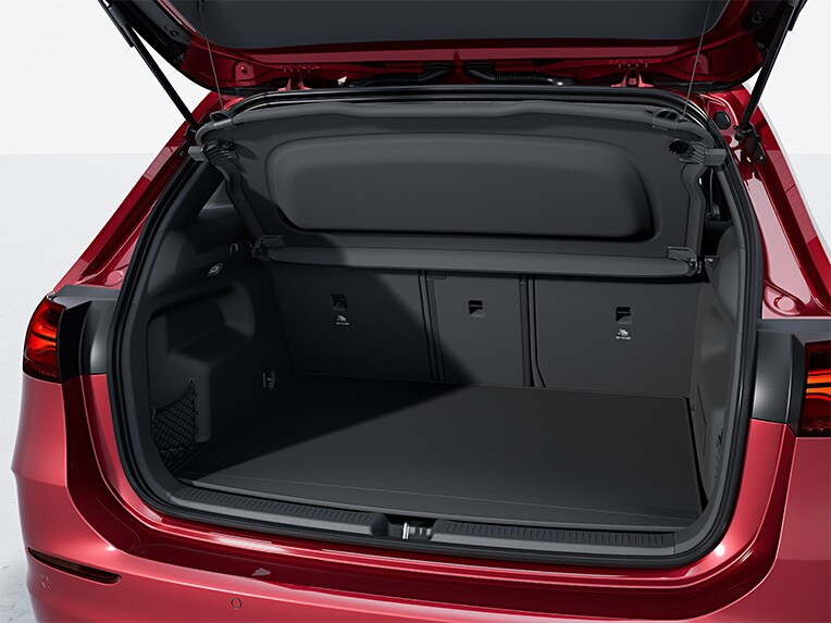 De bagageruimte van de nieuwe Mercedes-Benz B-Klasse.