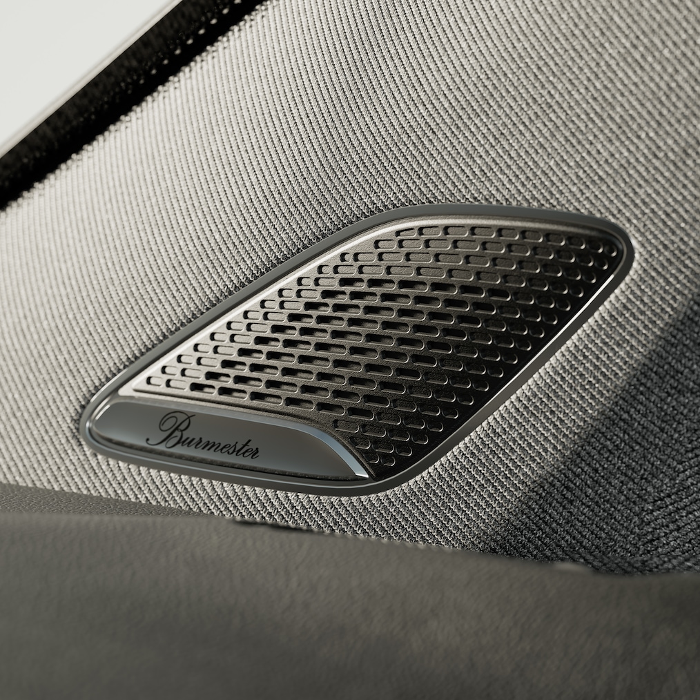 Un haut-parleur du système de sonorisation surround Burmester® dans la Mercedes-Benz Classe&nbsp;B.