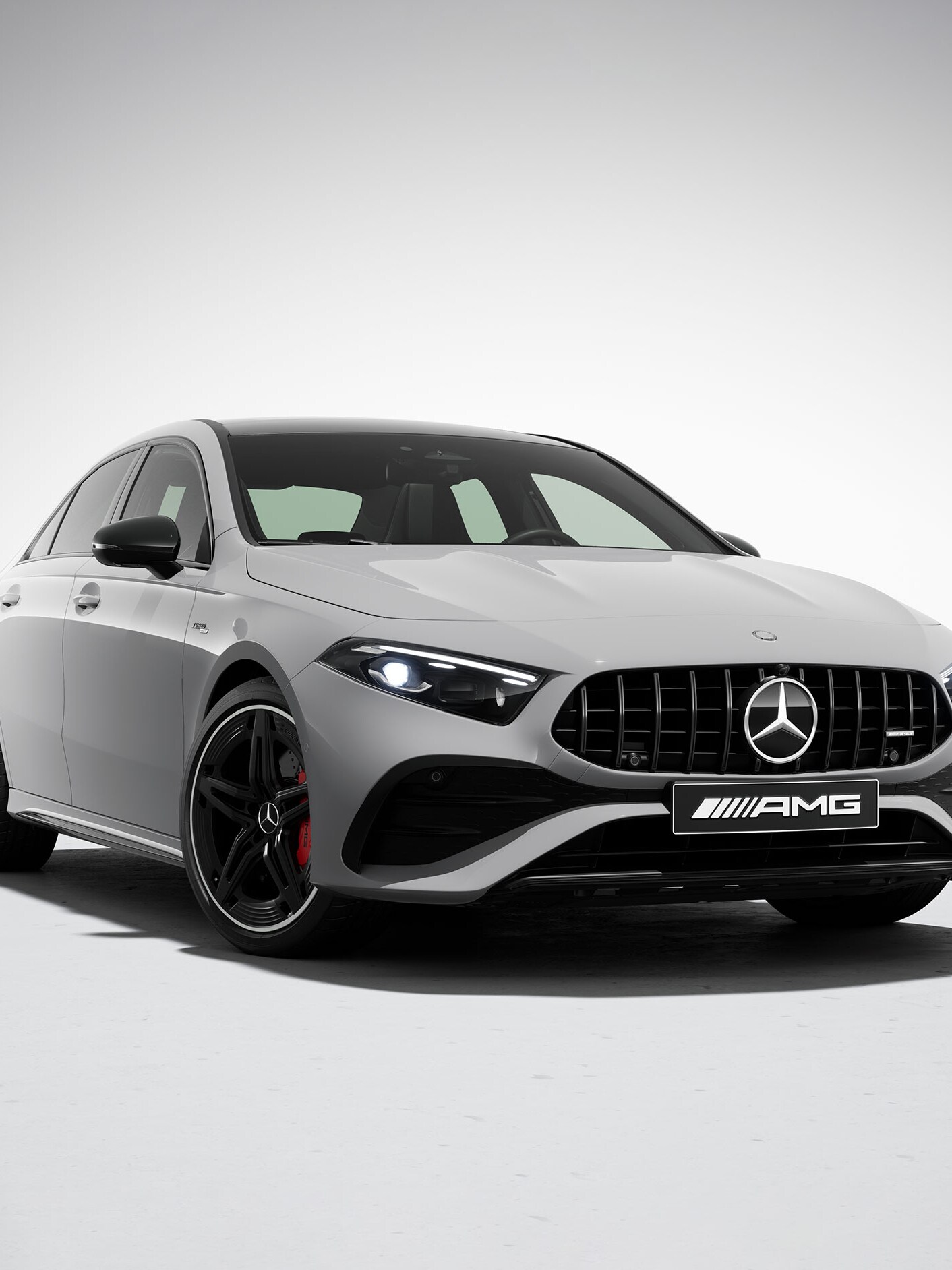 Het AMG Design Package Plus voor de Mercedes-AMG A-Klasse Berline.