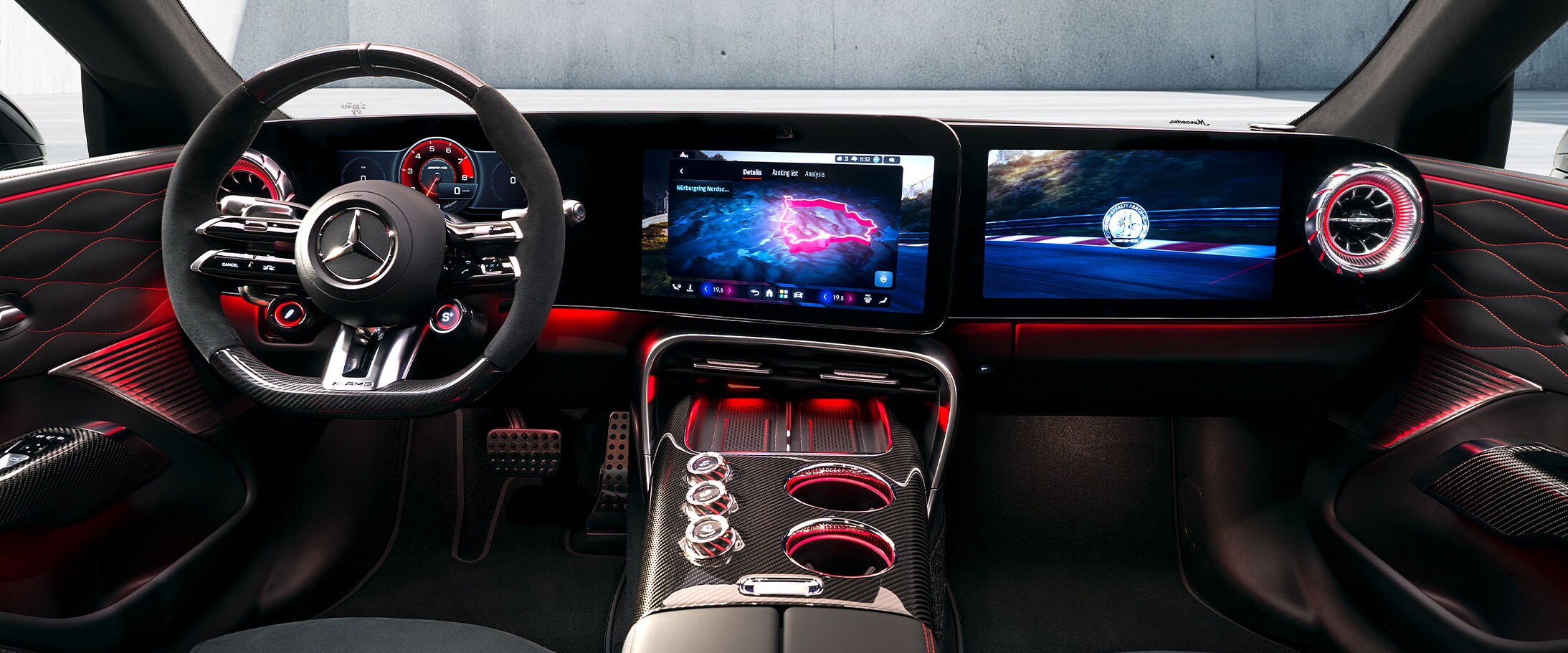 De nieuwe Mercedes-AMG GT 4-deurs Coupé.