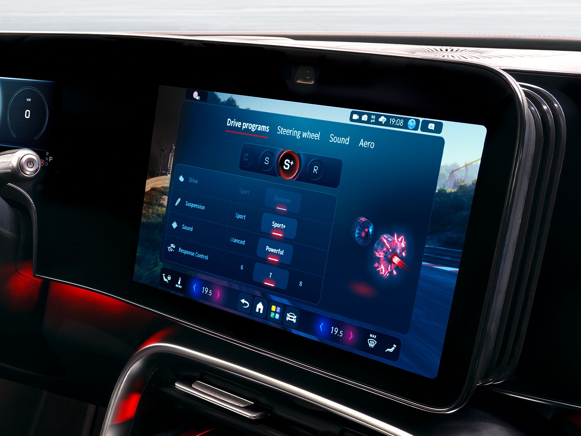 Le MB.OS du nouveau GT Coupé 4-portes de Mercedes-AMG.