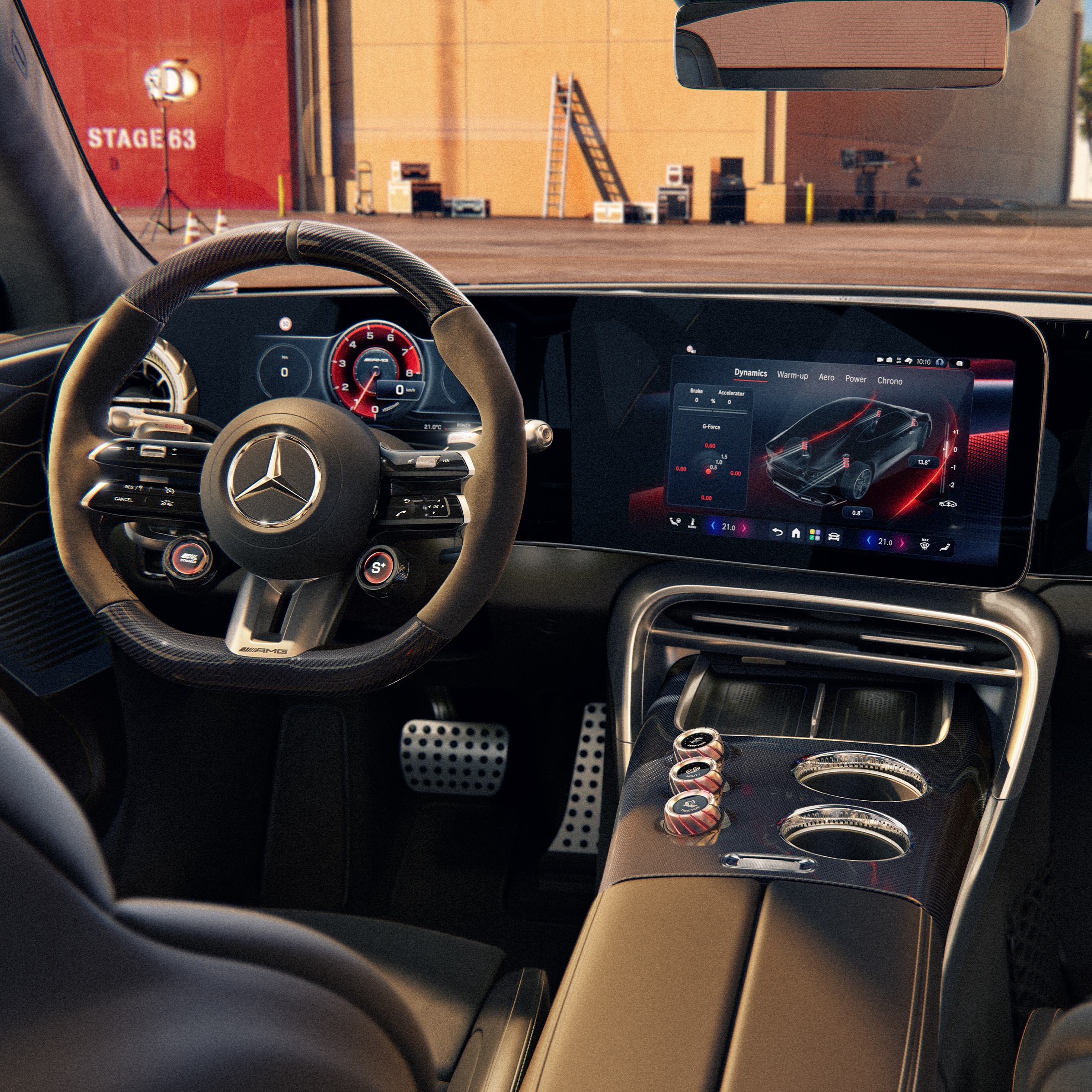 Bestuurdersgerichte cockpit Bestuurdersgerichte cockpit
