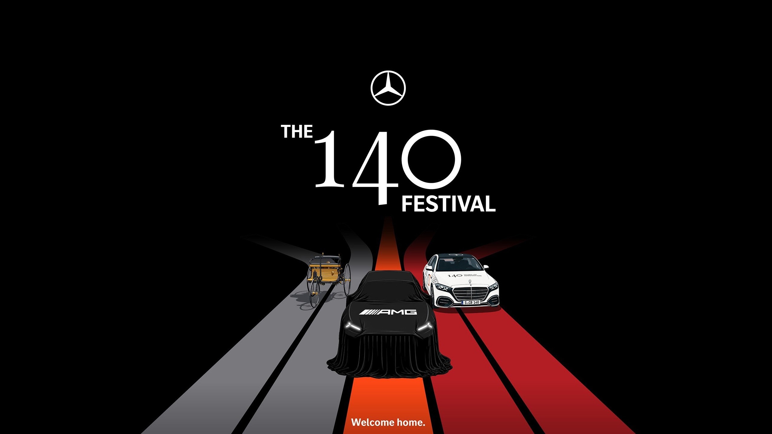 THE 140 FESTIVAL & la première mondiale du nouveau Mercedes-AMG GT SUV.