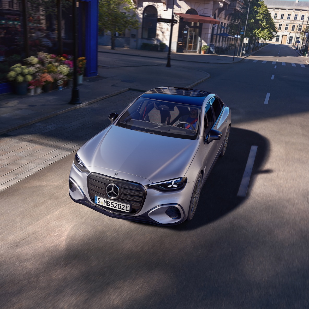 La toute nouvelle Classe&nbsp;C électrique de Mercedes-Benz.