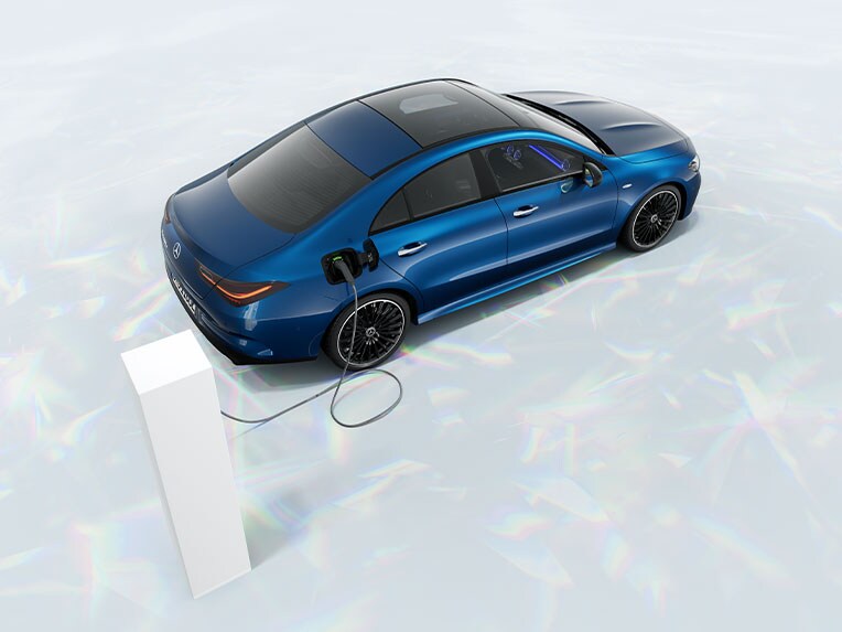 Mercedes-Benz CLA Coupé plug-in-hybride.