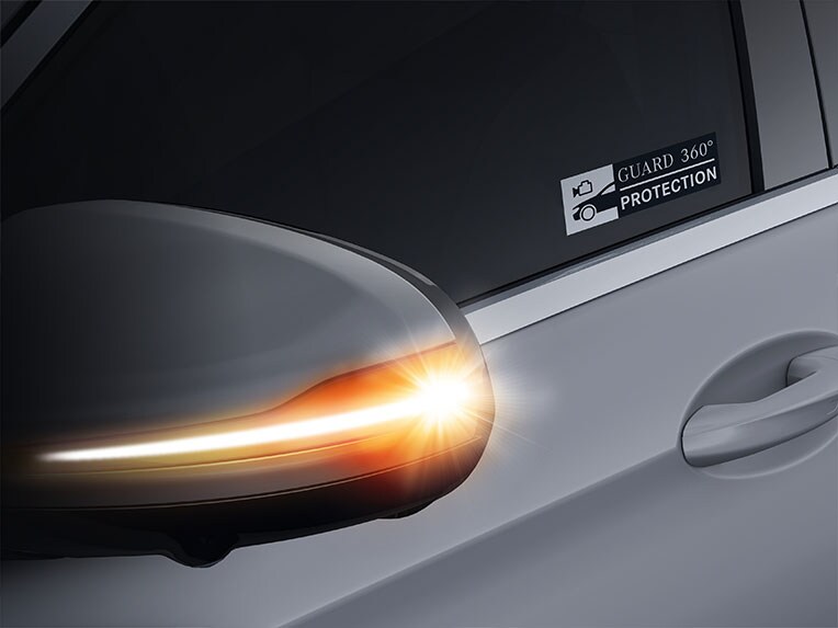 Le GUARD 360° Vehicle Protection Plus dans le nouveau CLA de Mercedes-Benz.