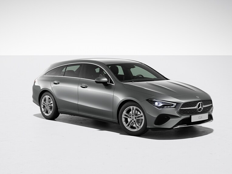 La Mercedes-Benz CLA Shooting Brake avec la ligne d'équipement Progressive.