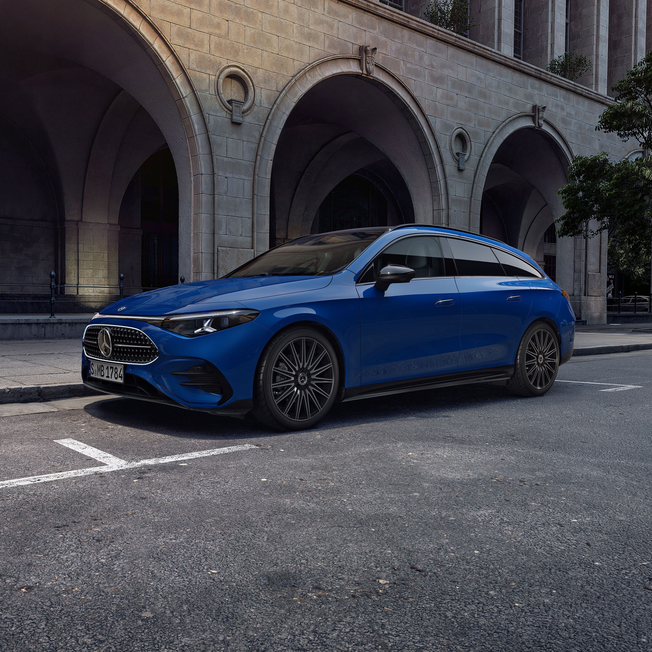 De nieuwe elektrische CLA Shooting Brake