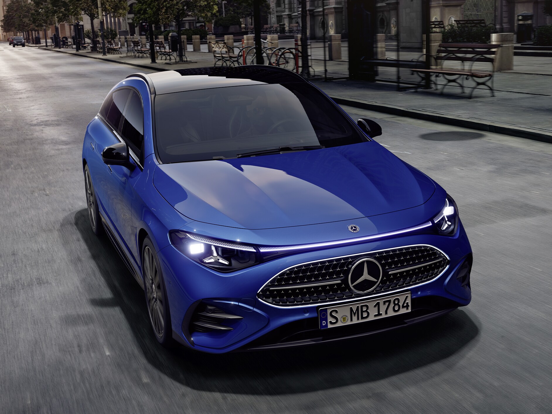 De volledig nieuwe CLA Shooting Brake en zijn nieuwe Mercedes-Benz Modular Architecture (MMA).