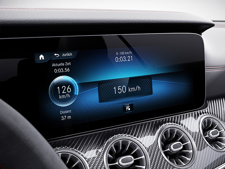 Interieur van de Mercedes-AMG E 53 4MATIC+ Cabriolet.