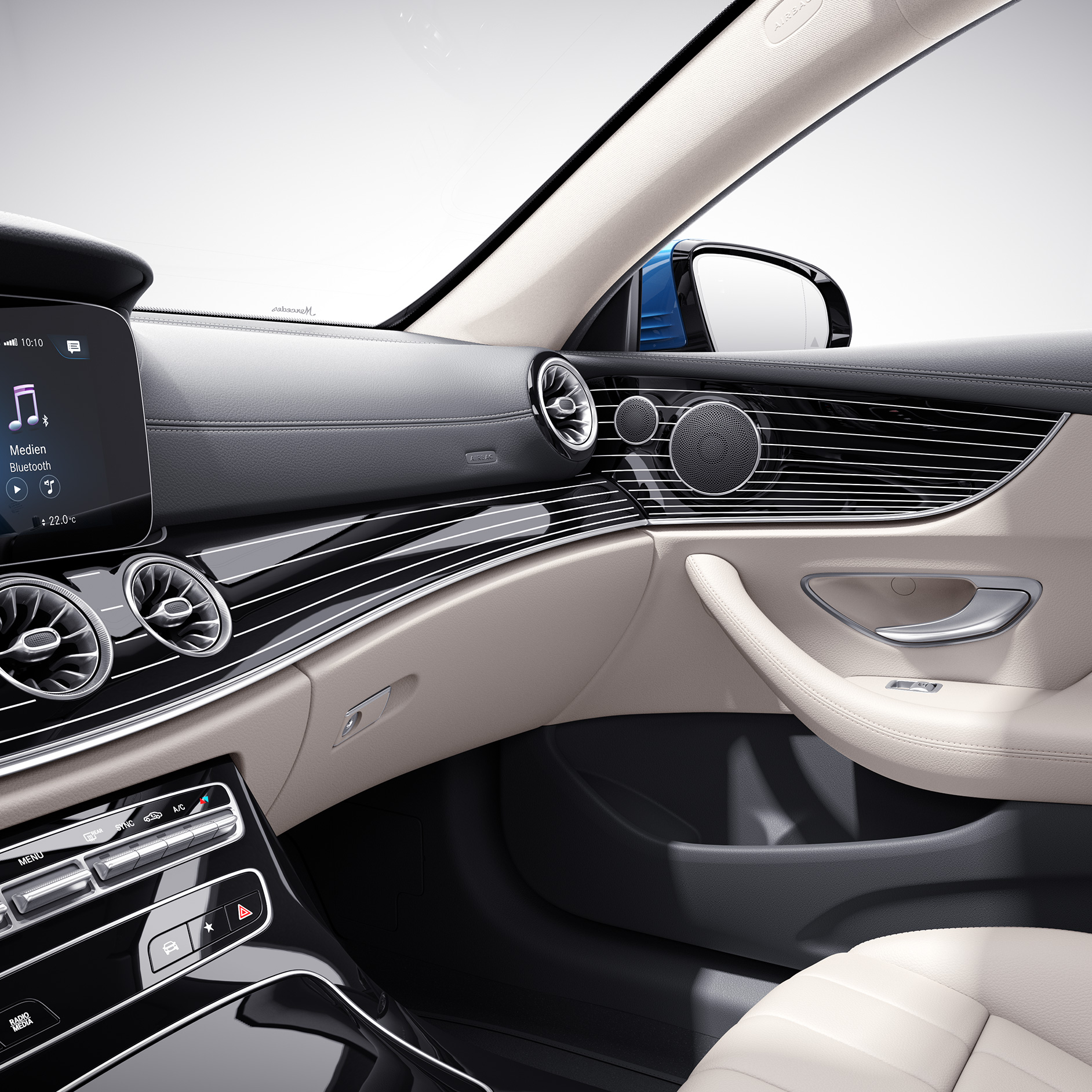 Sierdelen | E-Klasse Coupé | Mercedes-AMG Het interieur van de Mercedes-AMG E-Klasse Coupé.