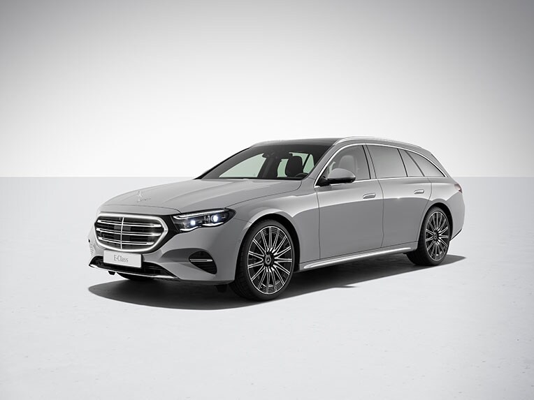 De E-Klasse van Mercedes-Benz met uitrustingslijn EXCLUSIVE.