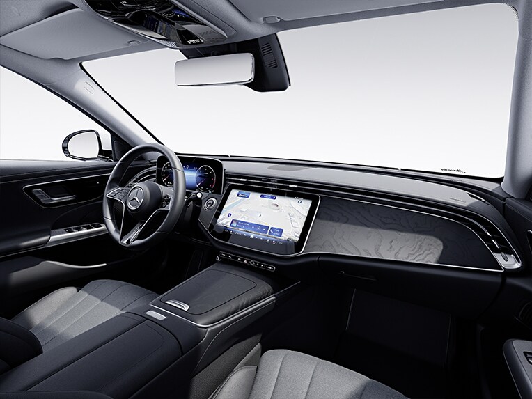 Het interieur van de E-Klasse Break van Mercedes-Benz met uitrustingslijn AVANTGARDE.