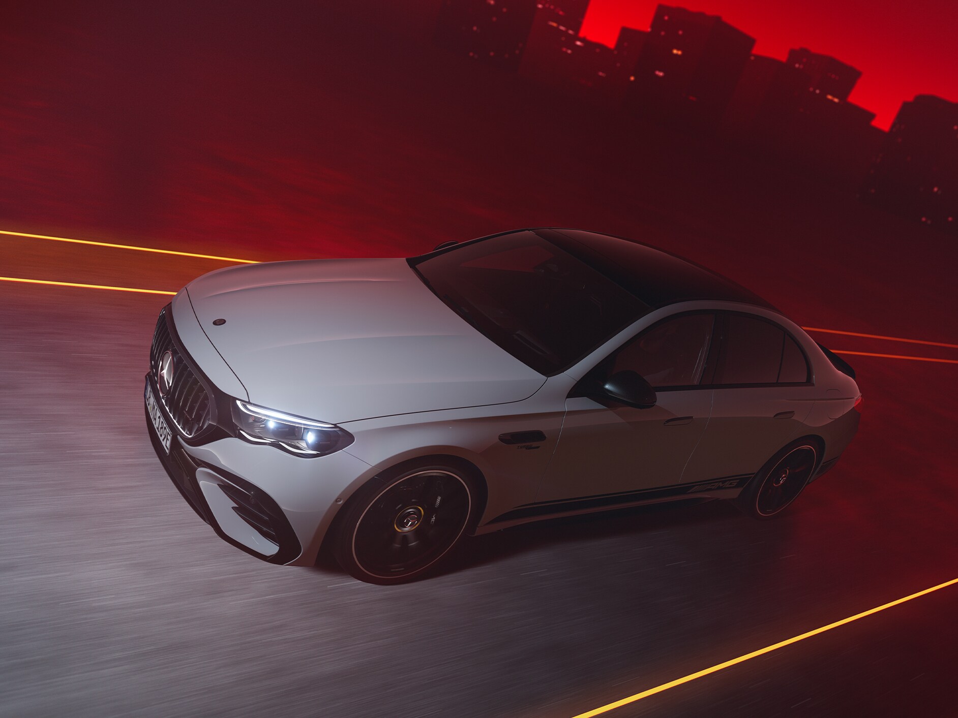 L’édition spéciale de la Mercedes-AMG Classe E Berline.