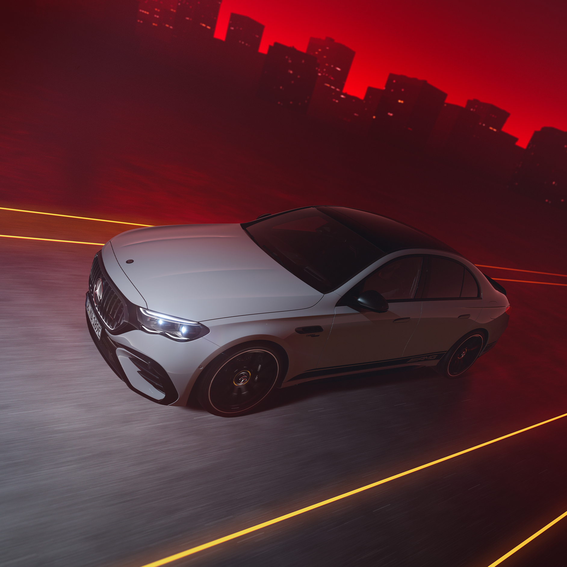 Édition spéciale | Classe E Berline | Mercedes-AMG L’édition spéciale de la Mercedes-AMG Classe E Berline.