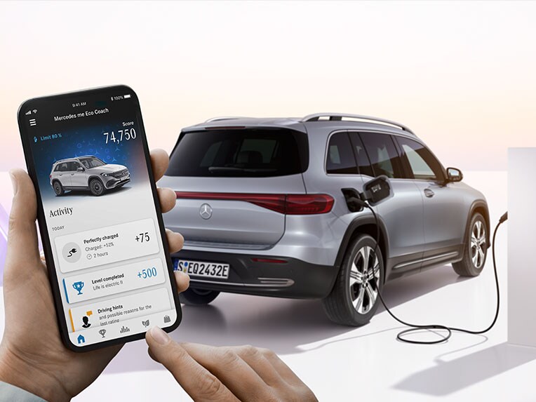Onderweg opladen met Mercedes me Charge.