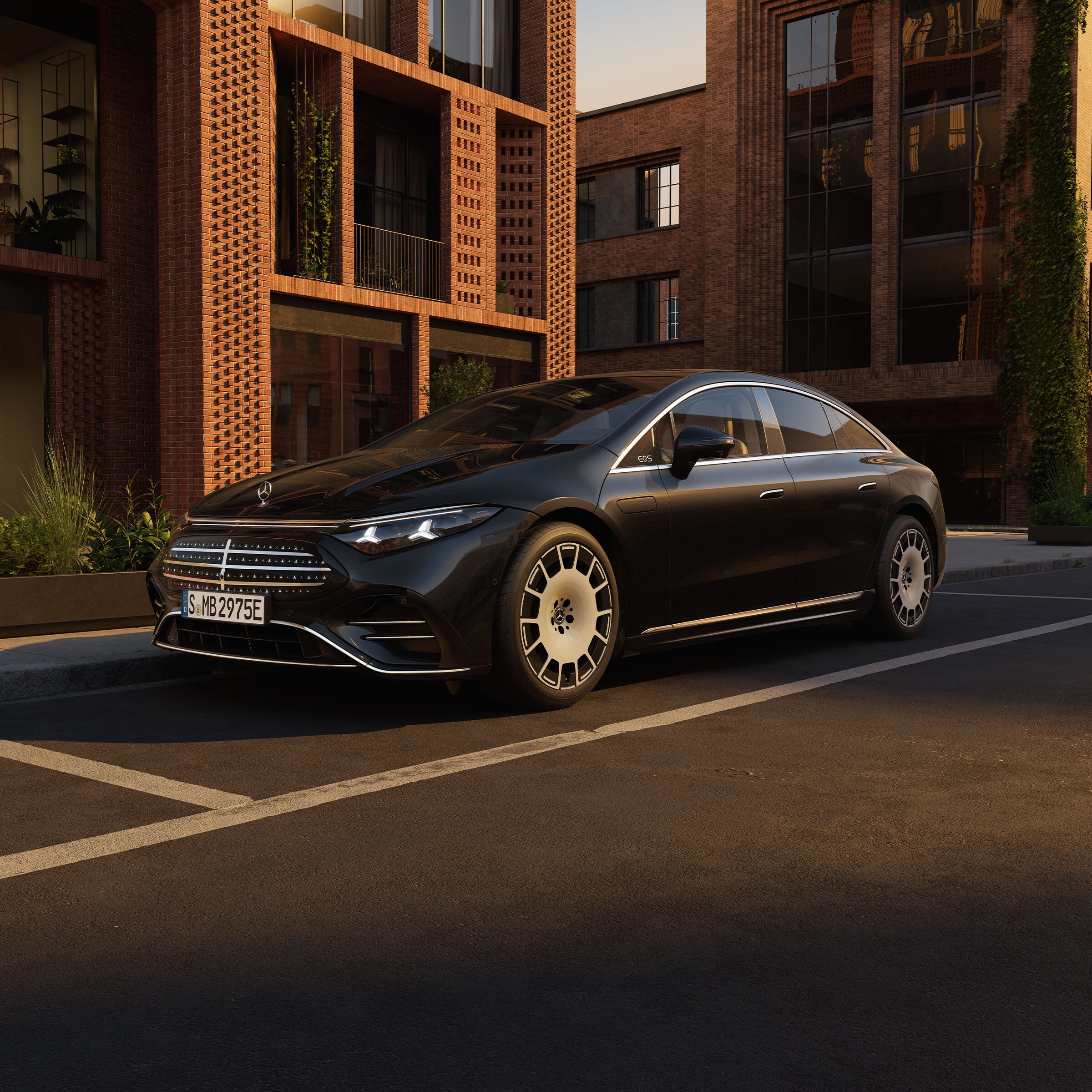 De nieuwe EQS Berline.