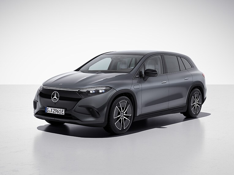 De nieuwe EQS SUV met nightpakket.
