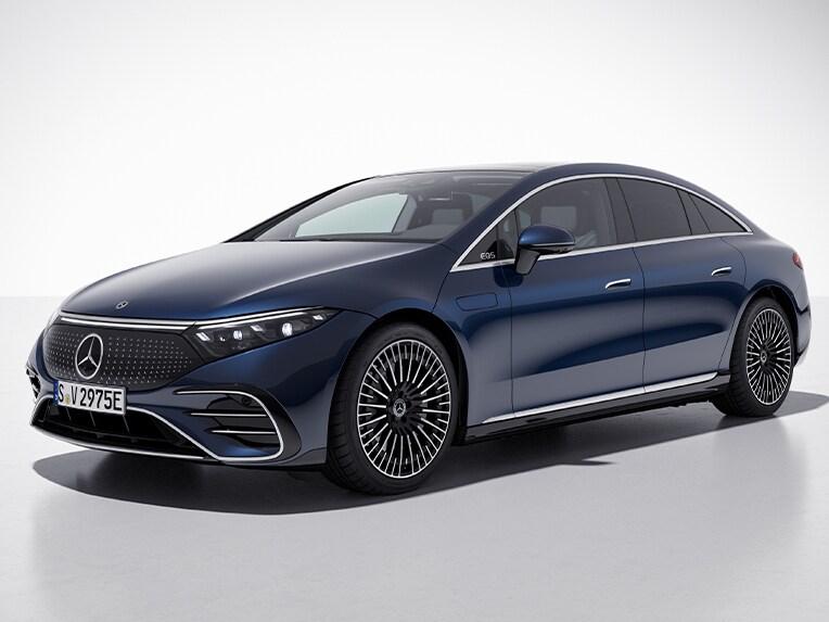 EQS Berline van Mercedes-Benz met AMG Line.