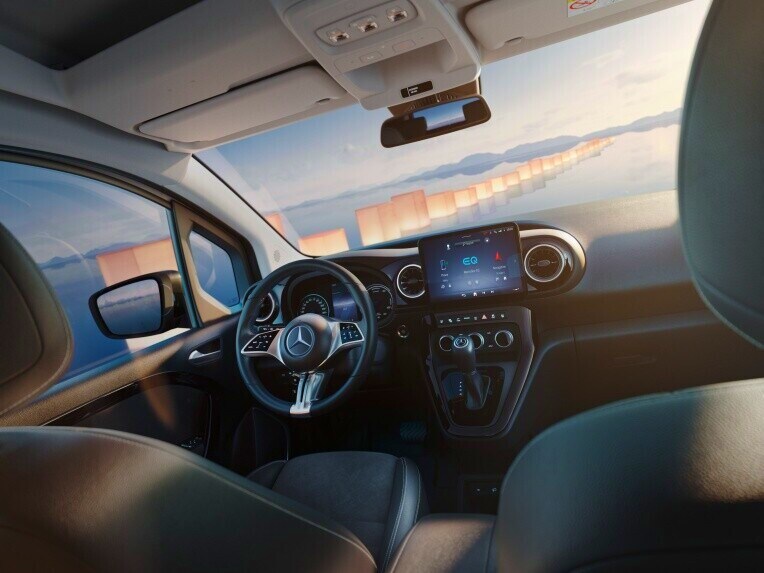 Premium-pakket in het interieur van de EQT.