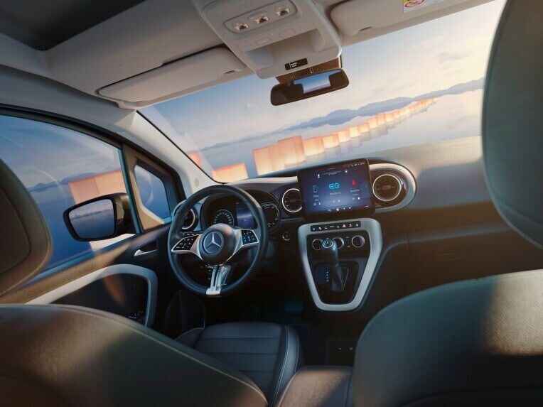 Premium Plus-pakket in het interieur van de EQT.