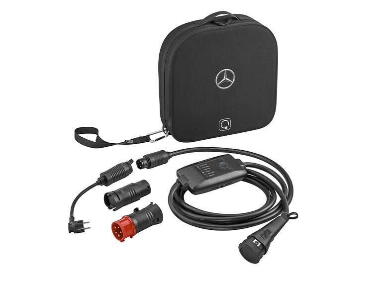 Flexibel oplaadsysteem Pro voor de elektrische Mercedes-Benz G-Klasse.