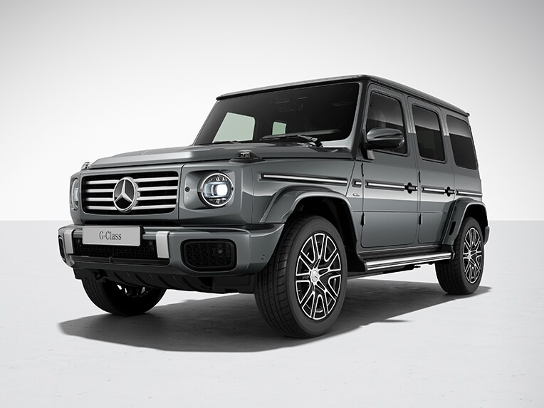 De elektrische Mercedes-Benz G-Klasse met AMG Line.