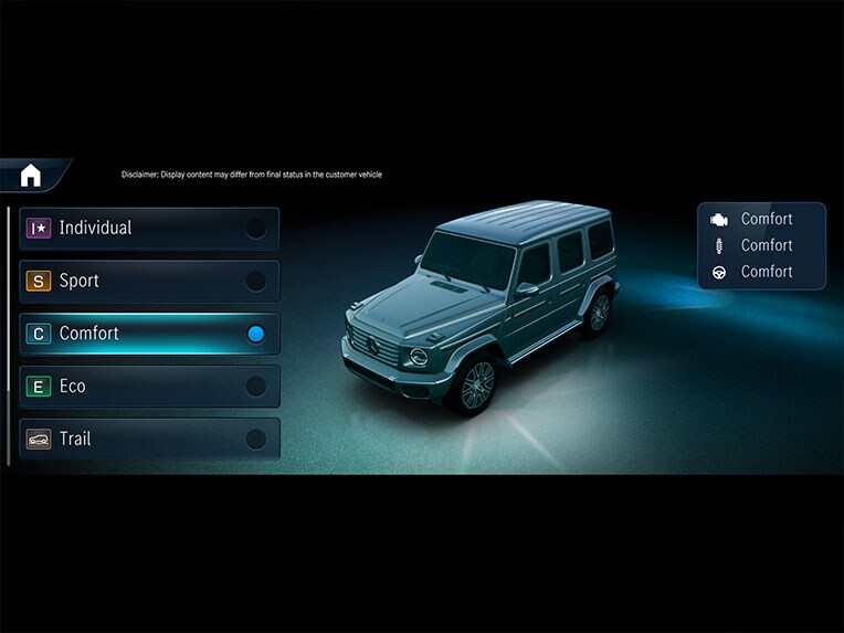 Le programme de conduite tout-terrain de la Classe G de Mercedes-Benz.