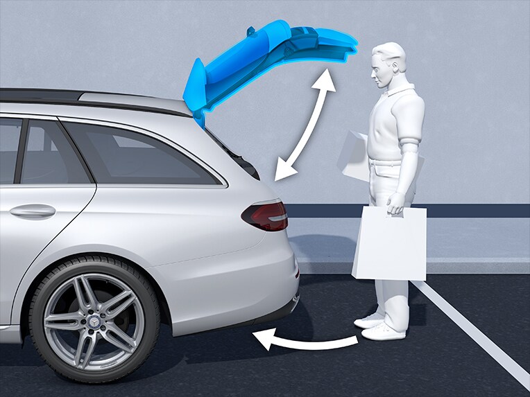 HANDSFREE ACCESS in de Mercedes-Benz GLA.