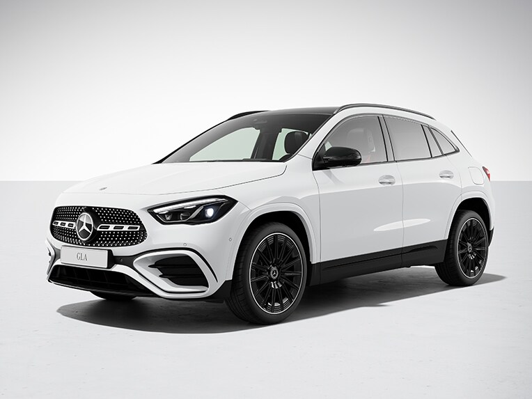 La Mercedes-Benz GLA avec AMG Line.