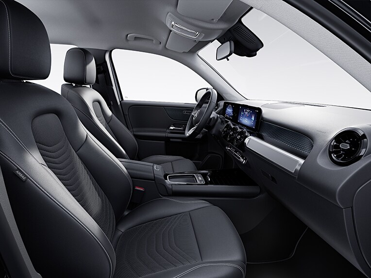 L'équipement de série intérieur du GLB de Mercedes-Benz.